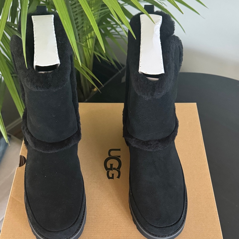 UGG Black Shearling Boots